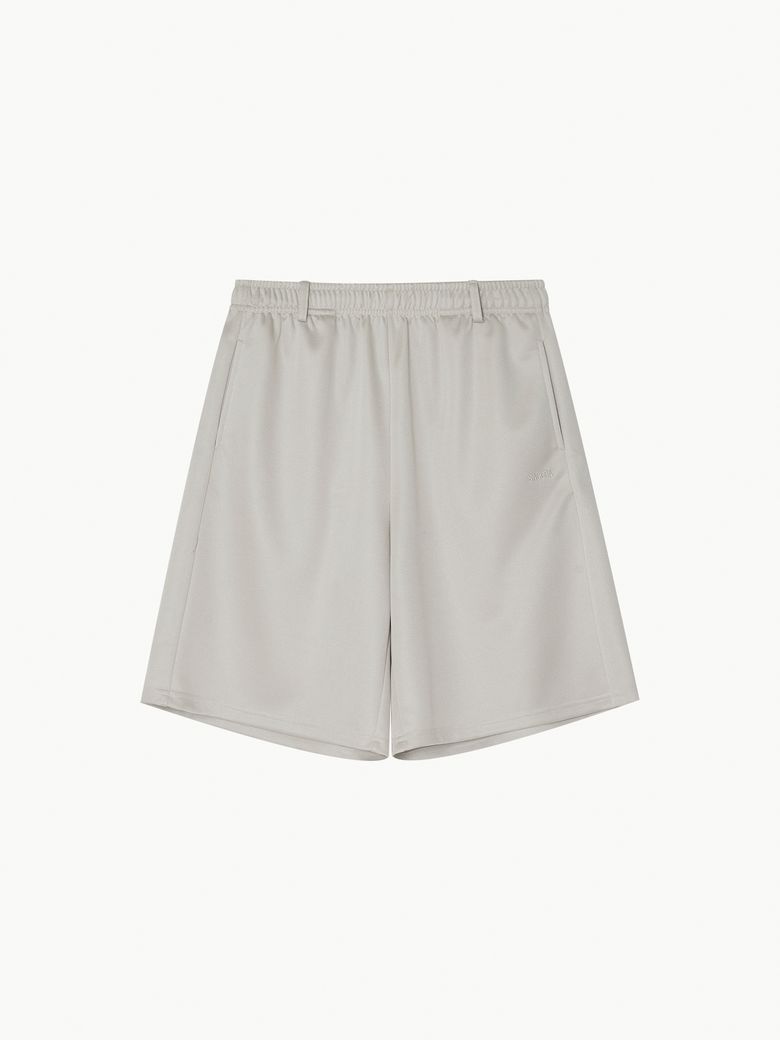 Jersey Bermuda Pants (Light Beige)