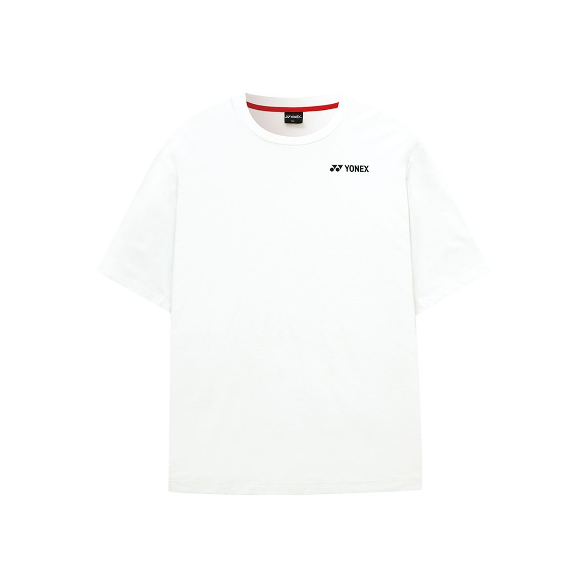 요넥스(YONEX) 253TS052U 화이트 남녀공용 핫도그 일러스트 그래픽 반팔 티셔츠