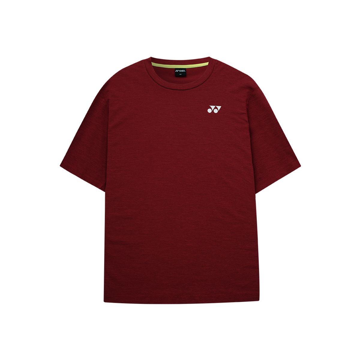 요넥스(YONEX) 253TS054U 버건디 남녀공용 라인아트 그래픽 반팔 티셔츠