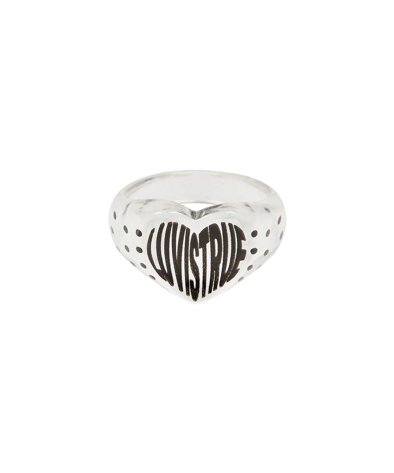 GT HEART DOT RING(CLEAR)