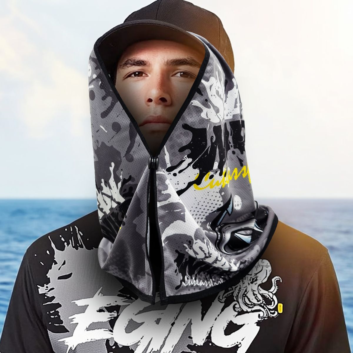 듀스피싱(DEUXFISHING) 모자 햇빛가리개 FSB-08 갈치