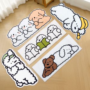 사계절 비숑 캐릭터 주방 발 매트 5종