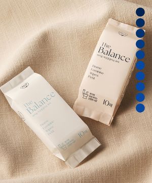 더밸런스 여성청결티슈 10매x10개