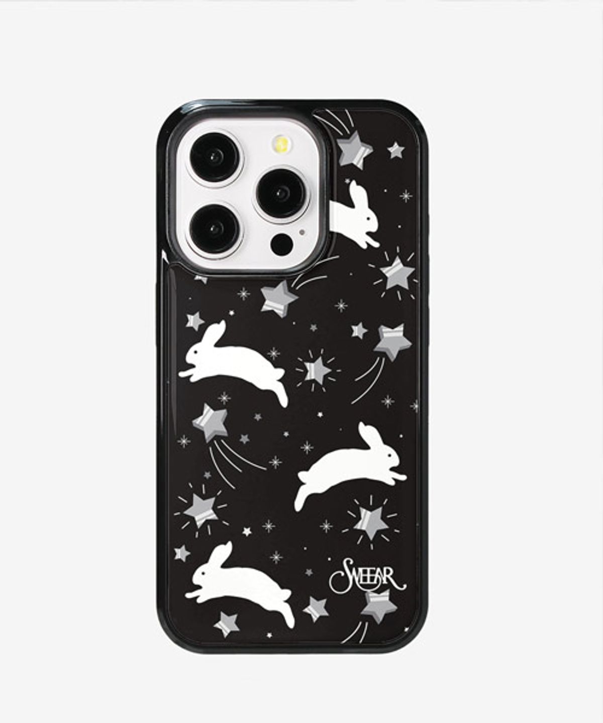 스위어(SWEEAR) BLACK BUNNY EPOXY CASE 토끼 에폭시 케이스
