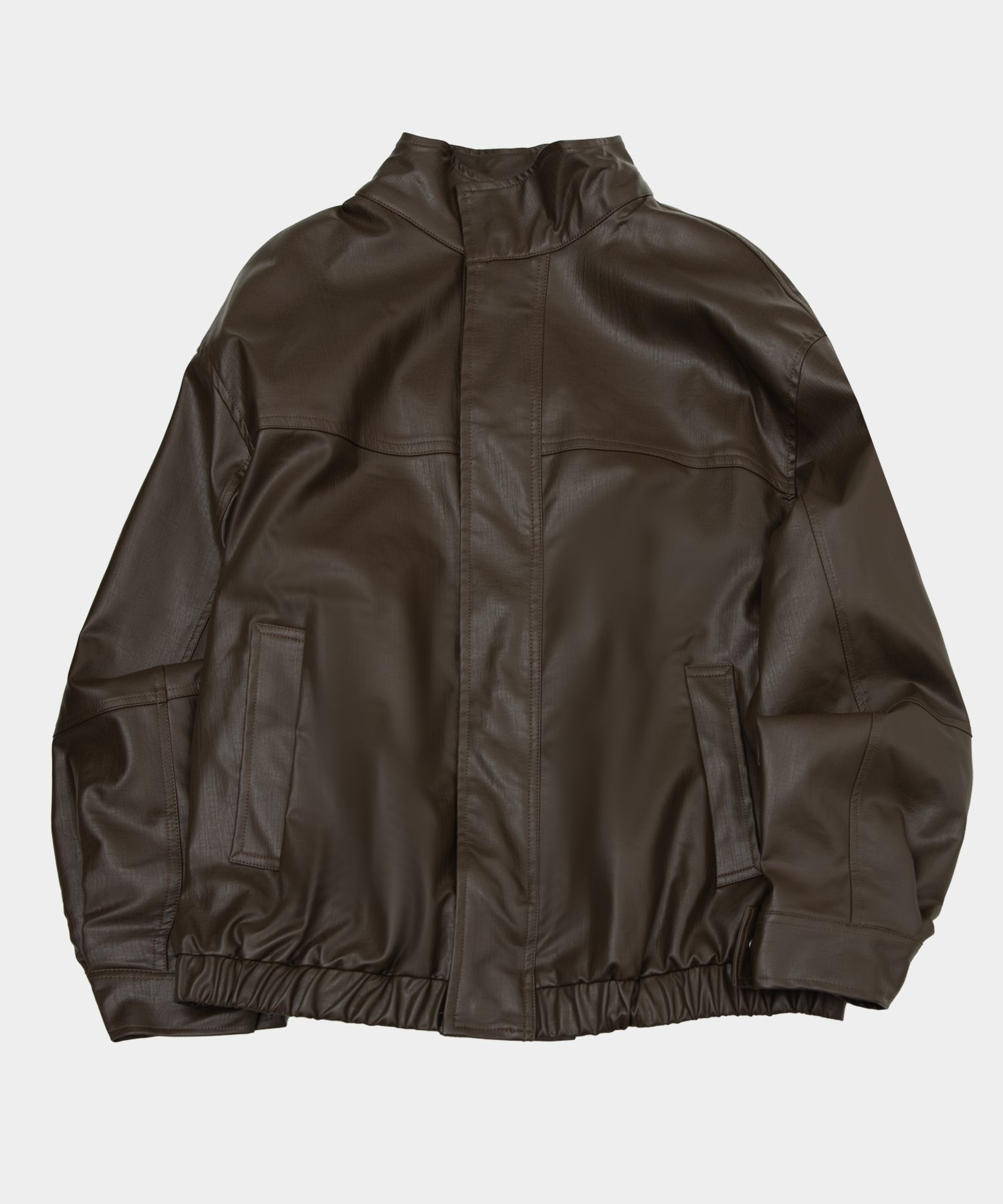 ジャケット・アウター SUPERSUB Leather Jumper musinsa