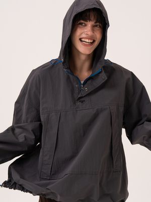 롱 아노락 윈드 브레이커