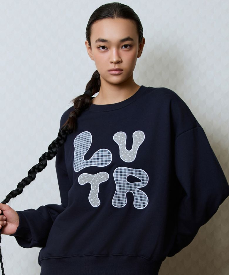 GT LVTR PATCH SWEATSHIRT(NAVY)