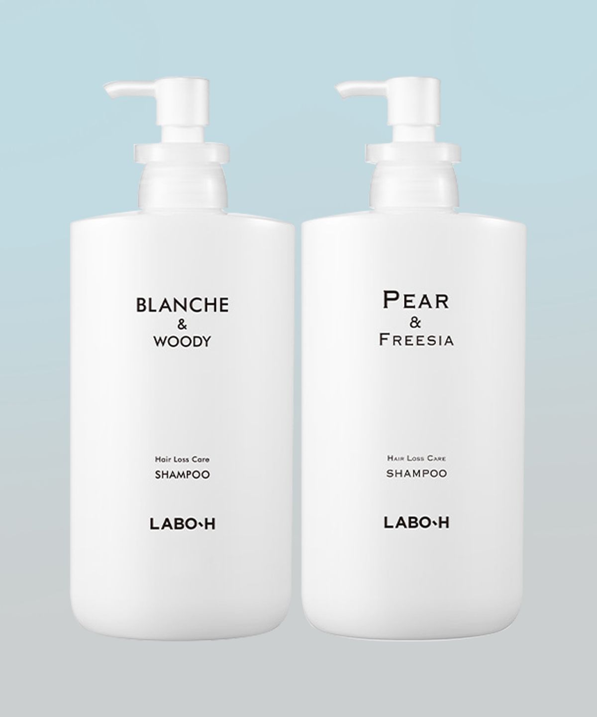 라보에이치(LABO H) 탈모증상완화 퍼퓸 샴푸 750ml 2pack (블랑쉬앤우디/페어앤프리지아)