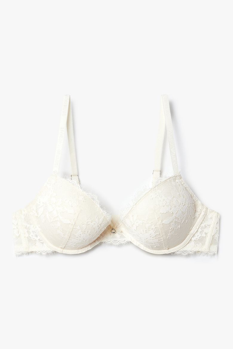 여성 플라워 자수 리무버블 푸쉬업 브라_아이보리 0825385524