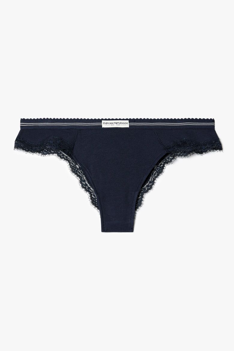 여성 레이스 트림 브라질리언 브리프_마린 0825311534