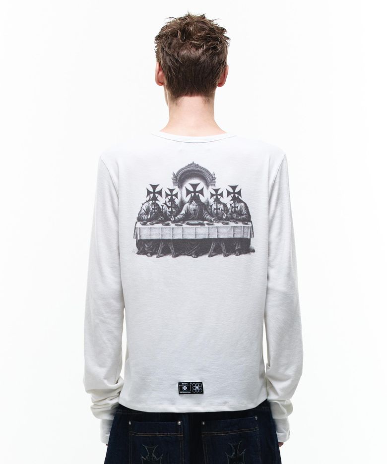 Op. 07 HALO S/LONG SLEEVE WHITE
