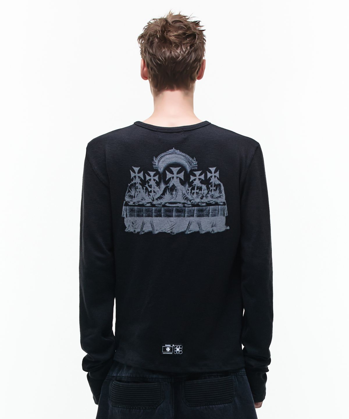 오퍼스 0012(OPUS 0012) Op. 07 HALO S/LONG SLEEVE BLACK