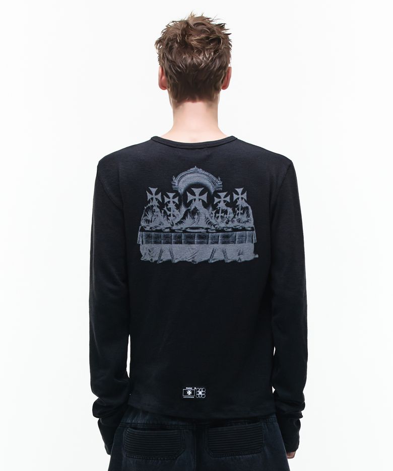 Op. 07 HALO S/LONG SLEEVE BLACK