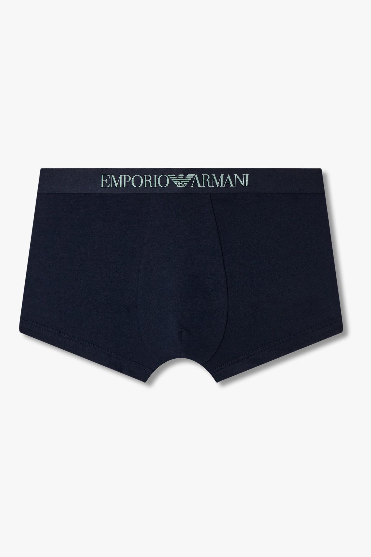 엠포리오 아르마니 언더웨어(EMPORIO ARMANI UNDERWEAR) 남성 로고 밴딩 솔리드 코튼 드로즈_네이비 0815312042