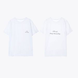 데일리 캐주얼 홈웨어 티셔츠_화이트 2매입