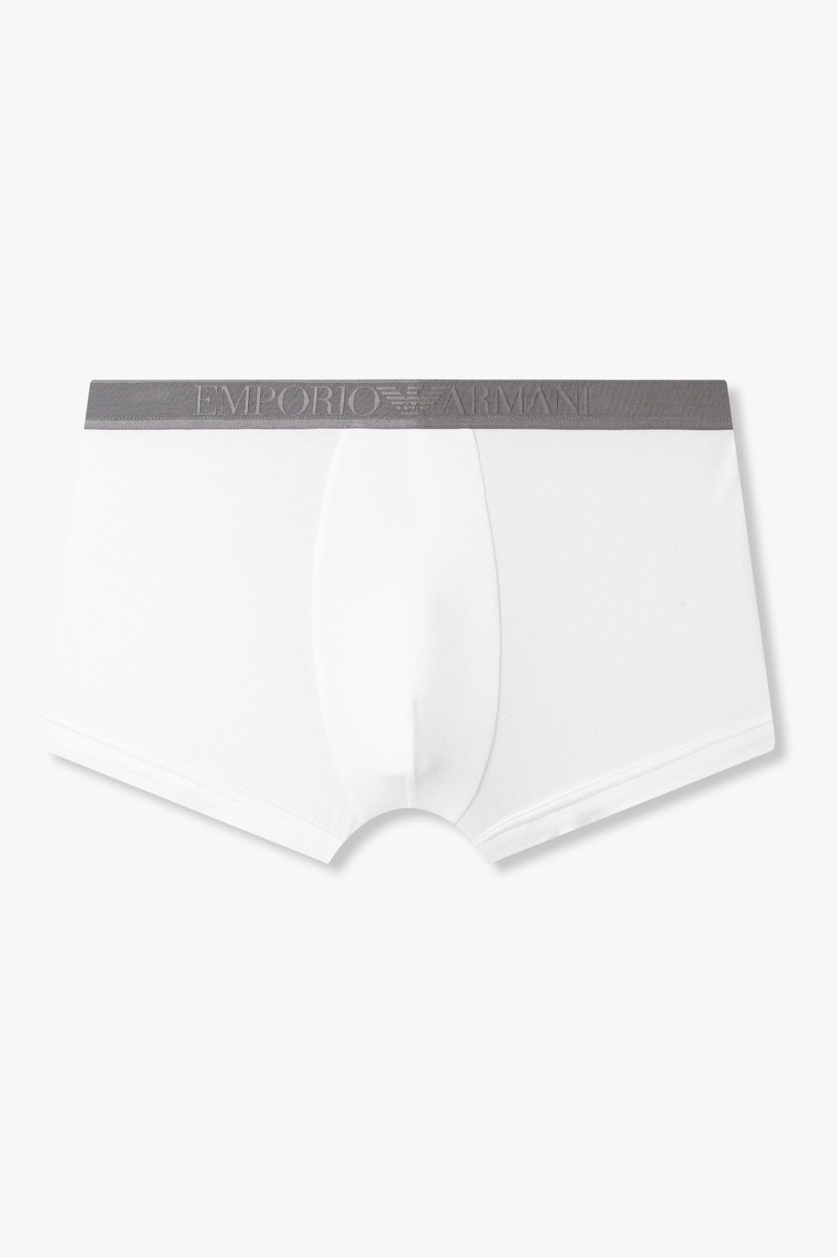 엠포리오 아르마니 언더웨어(EMPORIO ARMANI UNDERWEAR) 남성 샤이닝 밴딩 레이온 드로즈_화이트 0815312027