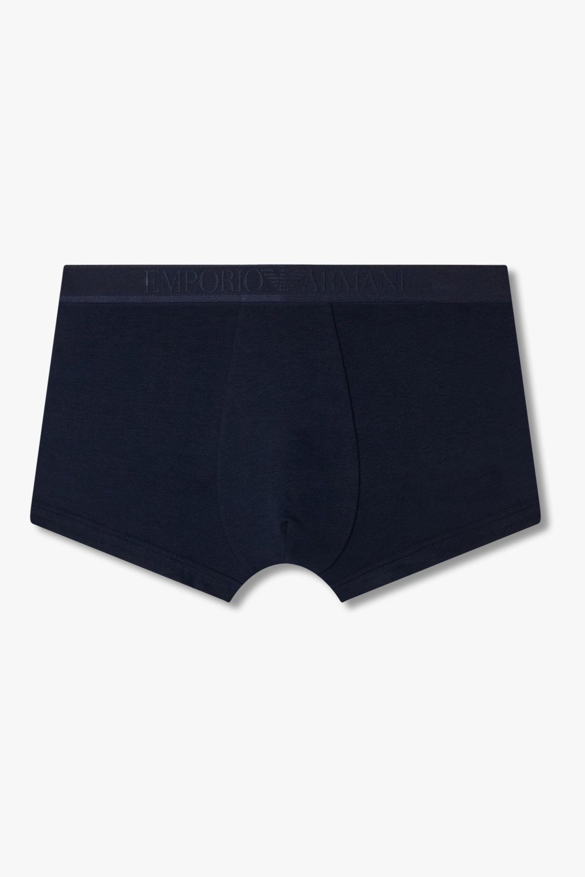 엠포리오 아르마니 언더웨어(EMPORIO ARMANI UNDERWEAR) 남성 샤이닝 밴딩 레이온 드로즈_네이비 0815312029