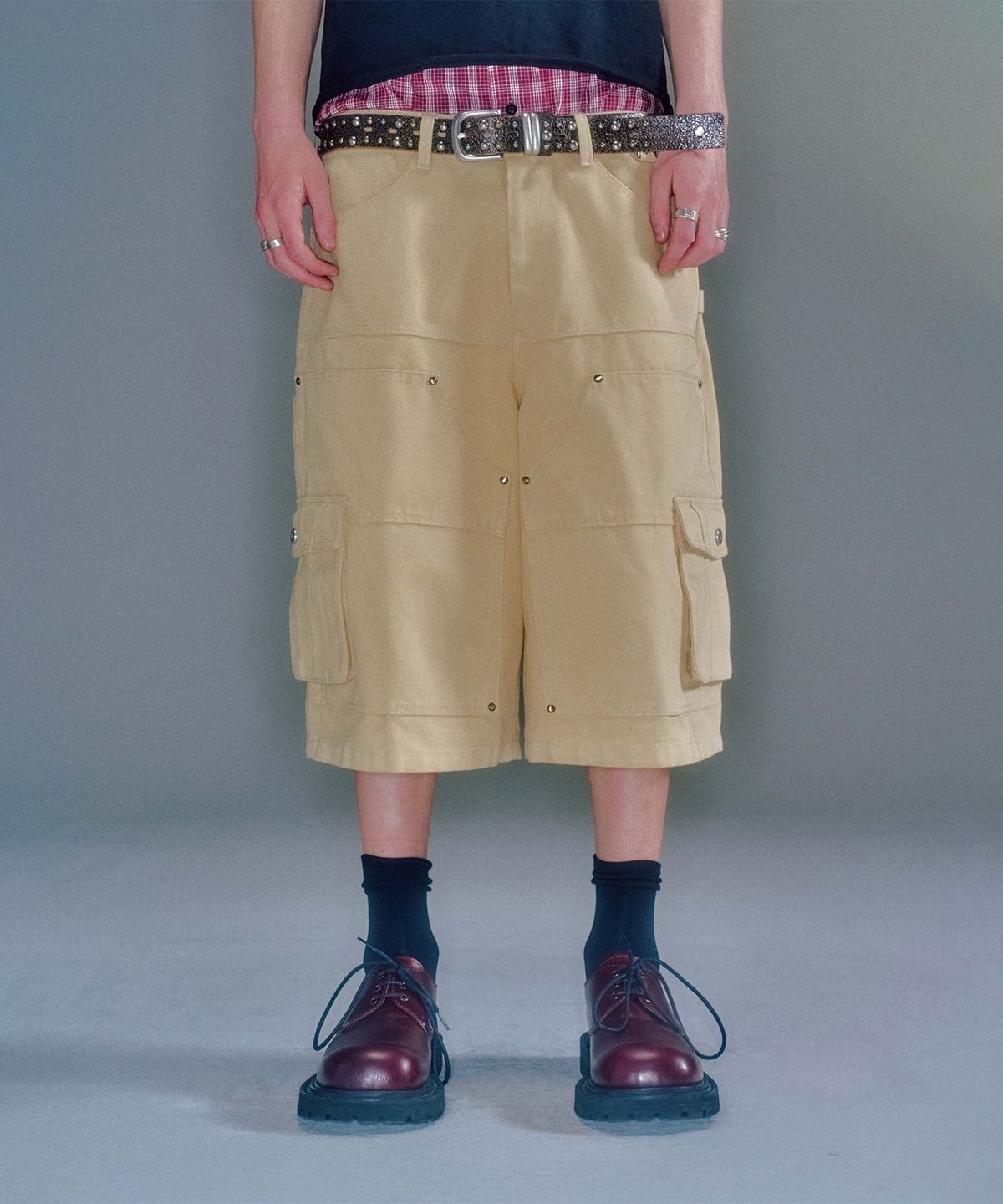 베이컨트 아카이브(VACANT ARCHIVE) MOKSHA BERMUDA PANTS (4COLOR)