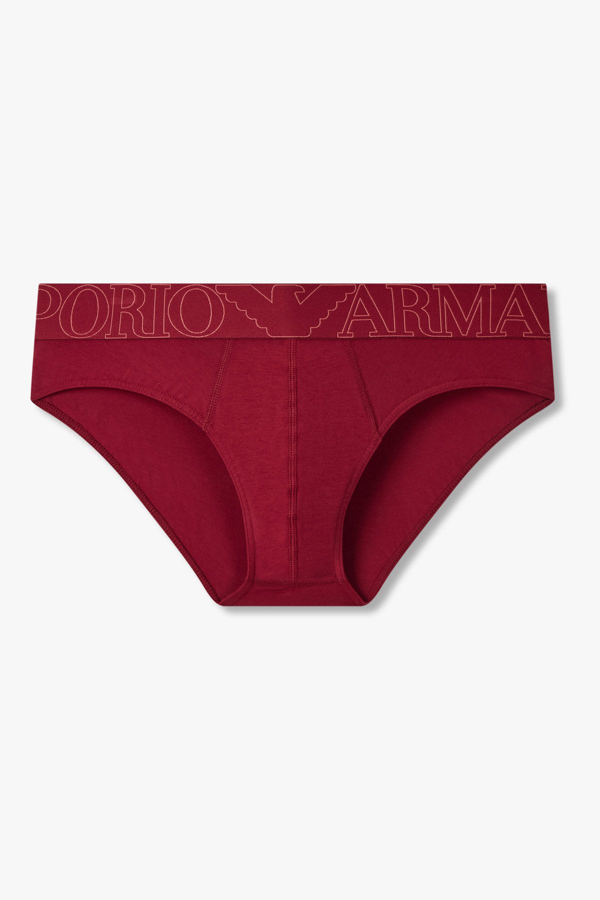 엠포리오 아르마니 언더웨어(EMPORIO ARMANI UNDERWEAR) 남성 와이드 밴딩 코튼 브리프_레드 0815311009