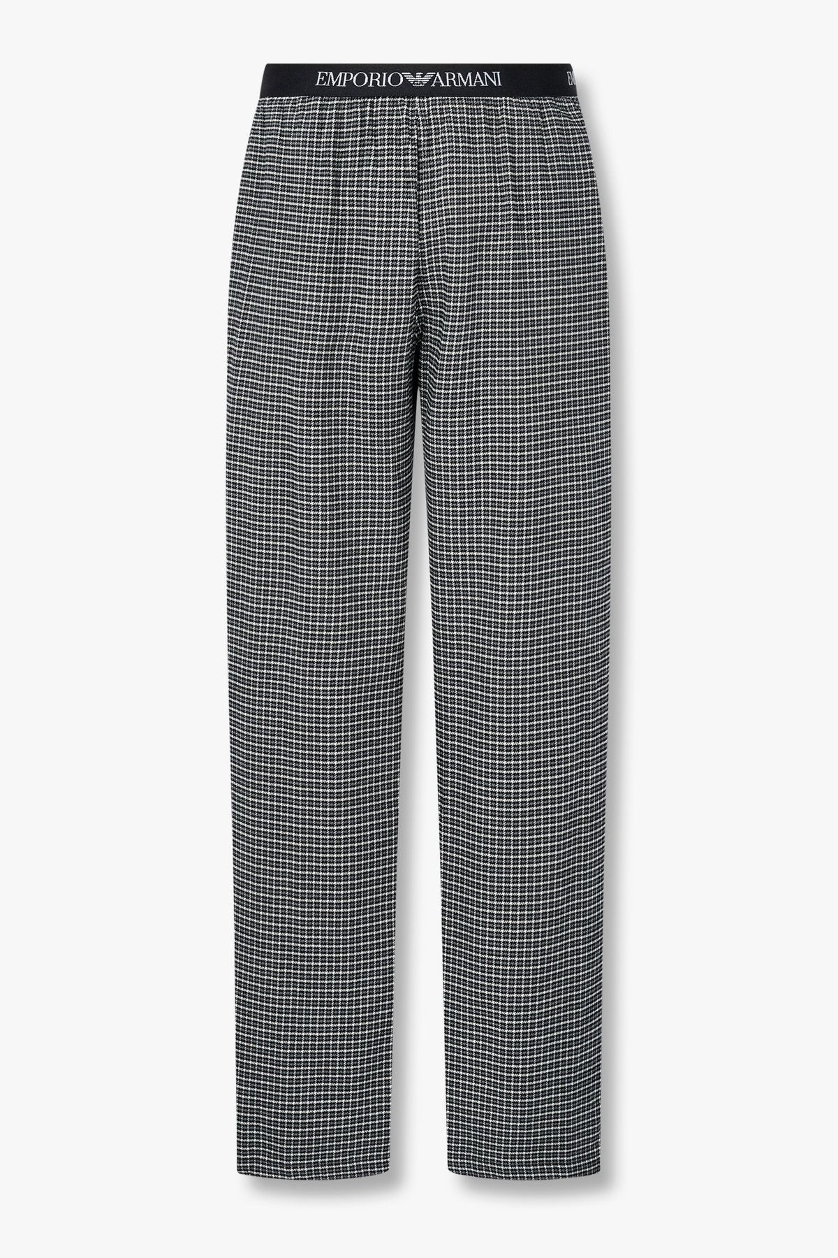 엠포리오 아르마니 언더웨어(EMPORIO ARMANI UNDERWEAR) 남성 패턴드 엘라스틱 라운지 팬츠_차콜 그레이 0815332013