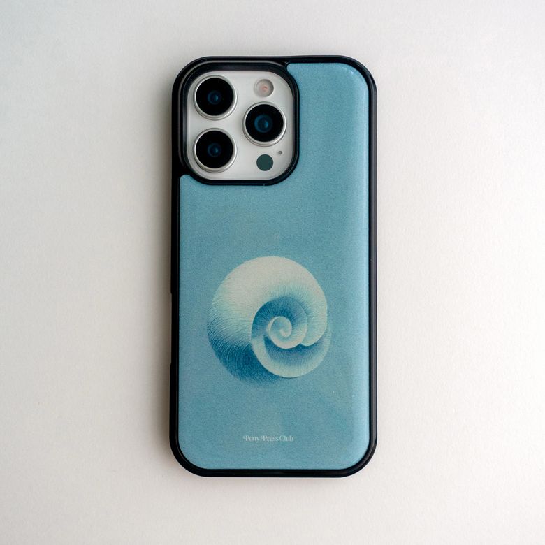 Sea Spiral Epoxy Case