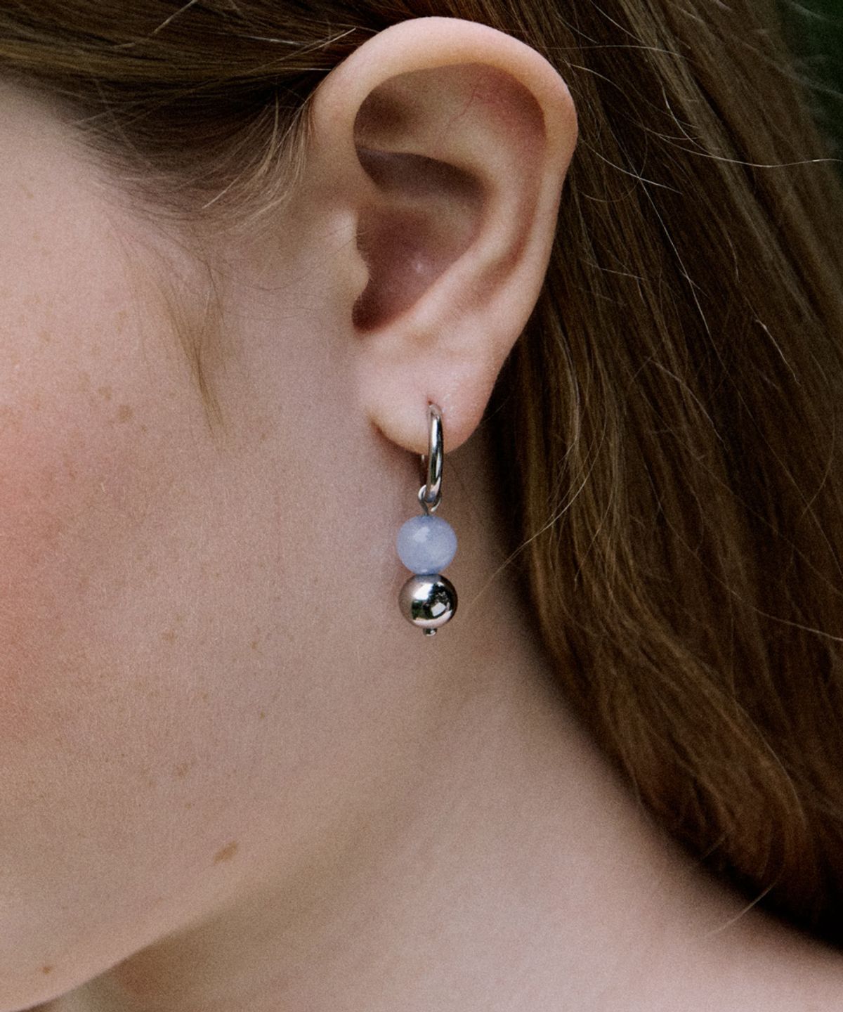 메리모티브(MERRYMOTIVE) Marine ball drop earring