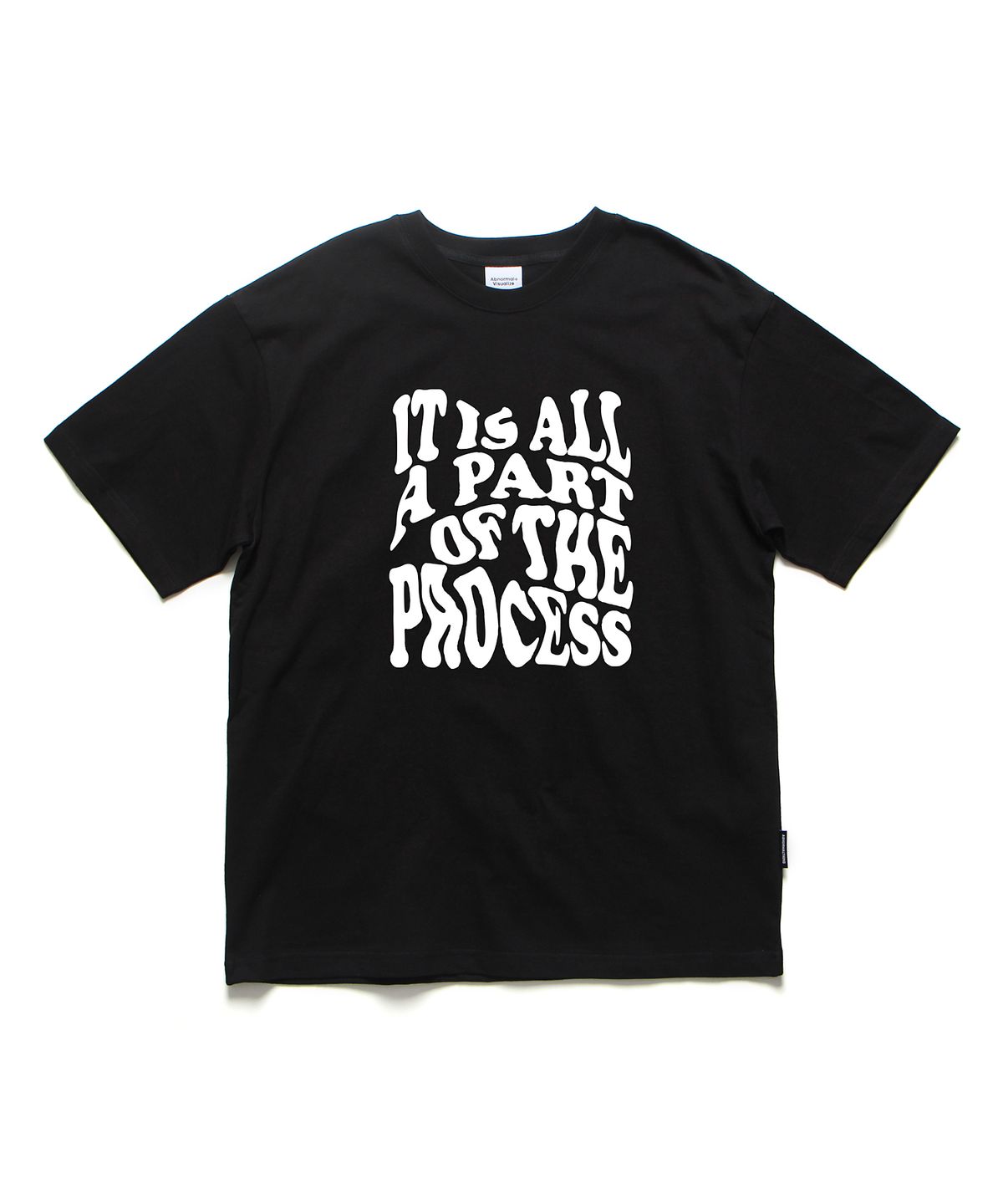 앱놀머씽(ABNORMALTHING) PR 오버핏 티셔츠 블랙 (PR T-SHIRT BLACK)