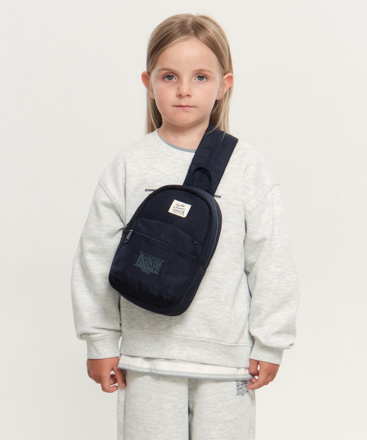 마리떼 키즈(MARITHÉ KIDS) KIDS 2WAY SLING BAG navy