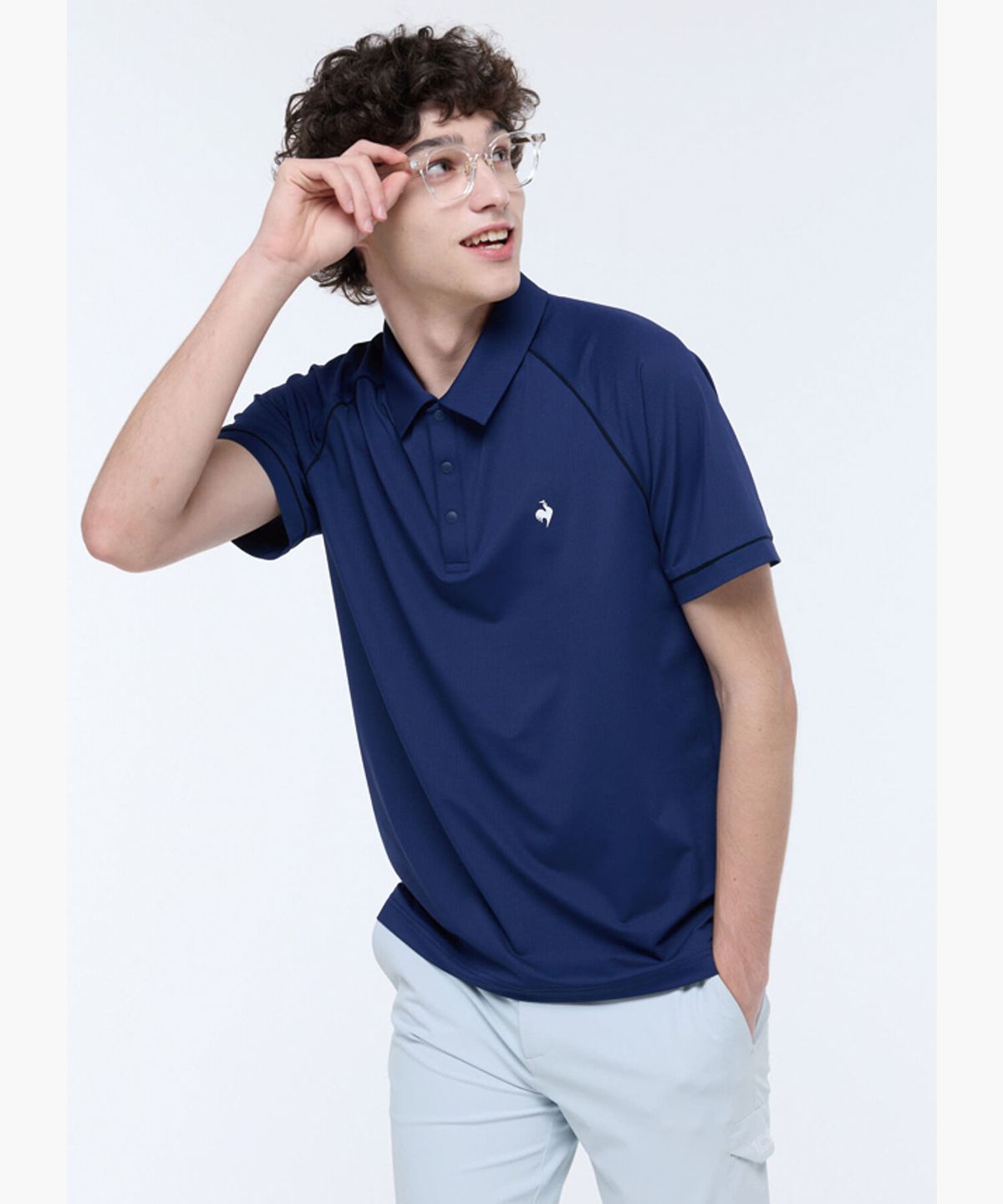 르꼬끄 골프(LECOQ GOLF) 남성 메쉬 폴로 티셔츠 (GQ321MTS71)