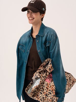 웨스턴 데님 셔츠