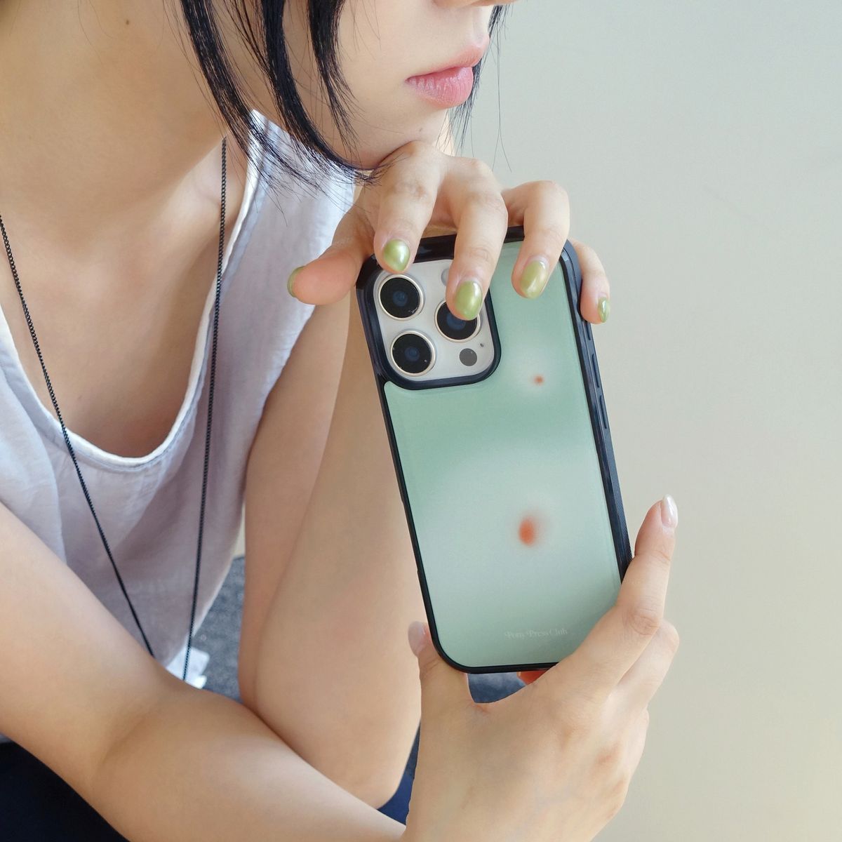 포니프레스클럽(PONY PRESS CLUB) Dot Mist Epoxy Case