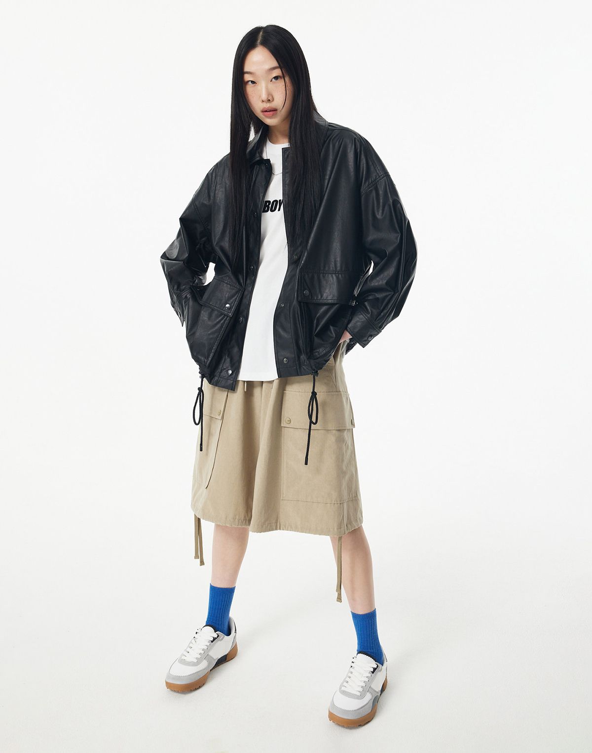 leather jacket | No.1 K-fashion Store MUSINSA