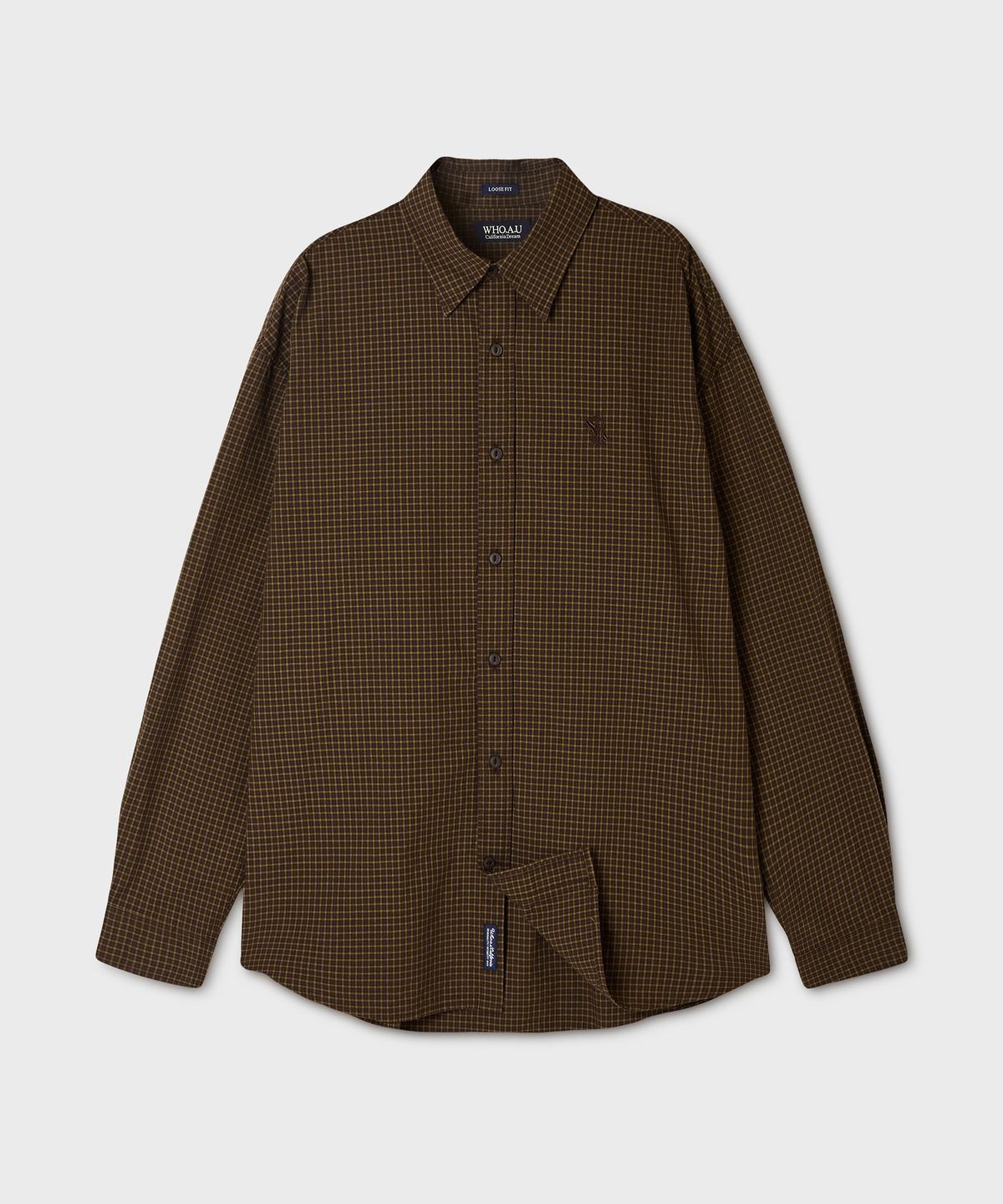 후아유(WHO.A.U) Vintage Check Shirts (U) / WHYCG4921U