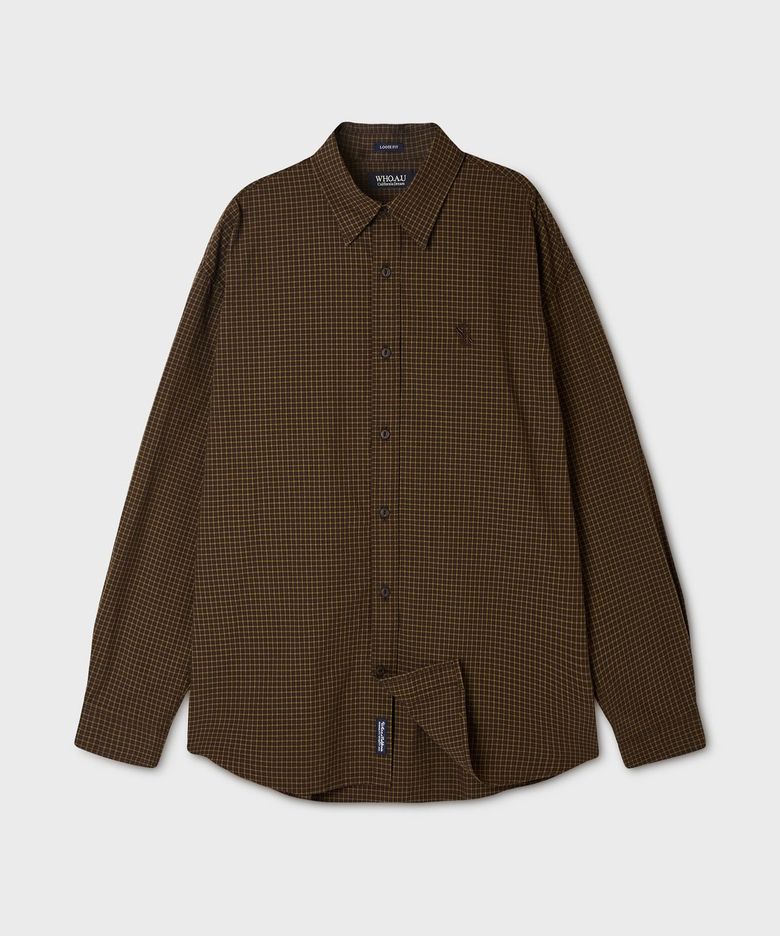 Vintage Check Shirts (U) / WHYCG4921U