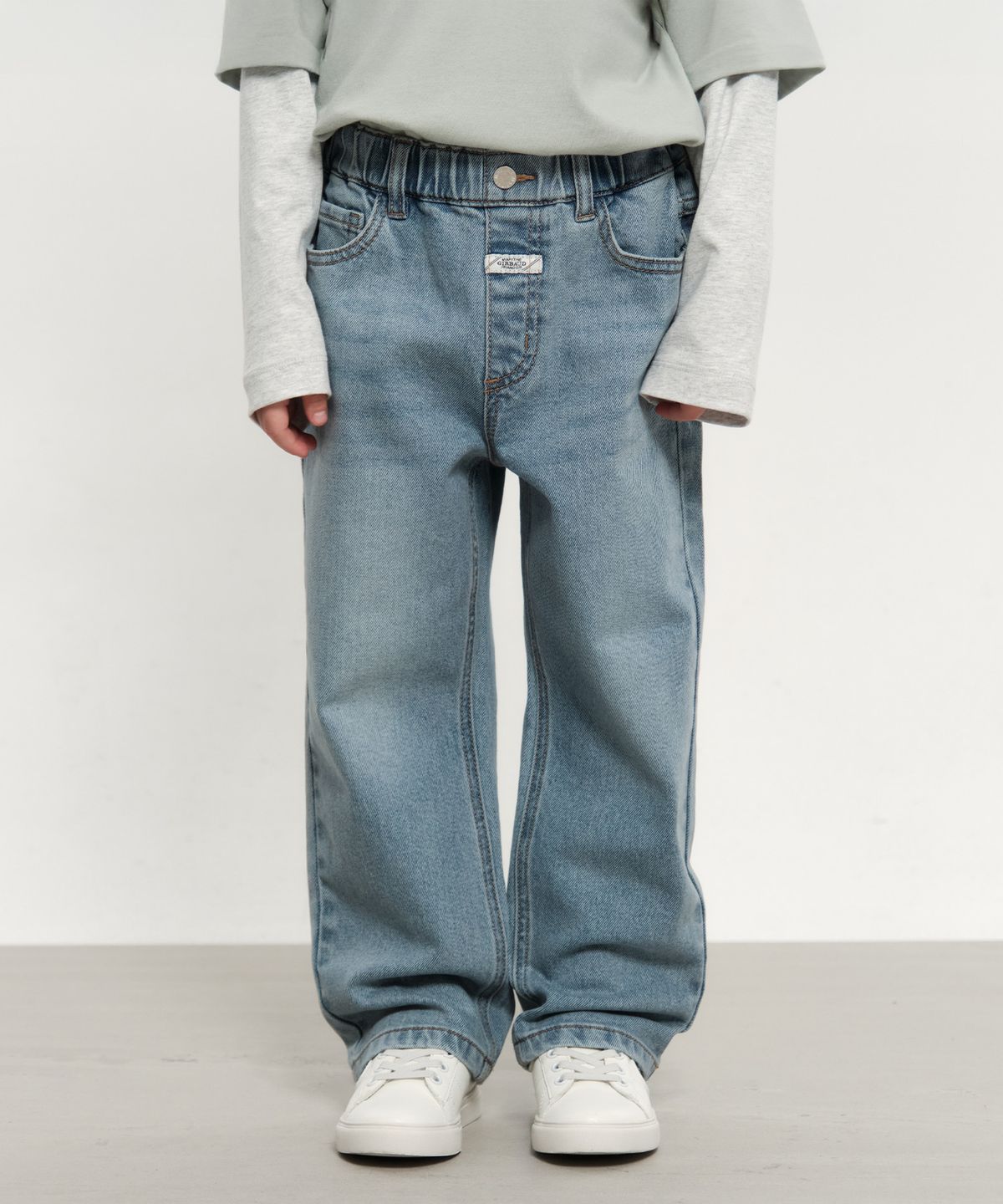 마리떼 키즈(MARITHÉ KIDS) KIDS STRAIGHT DENIM PANTS blue