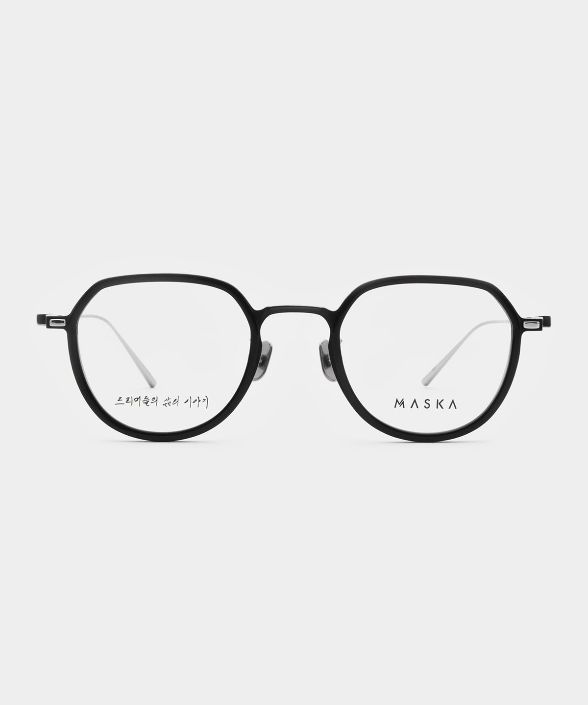 마스카(MASKA) Cloud_T2_RED 02B A 클라우드레드 T2 블랙 실버 아세테이트