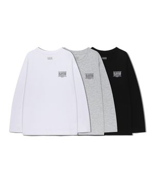 KIDS DOODLE CLASSIC LOGO LONG SLEEVE (3PACK) mix