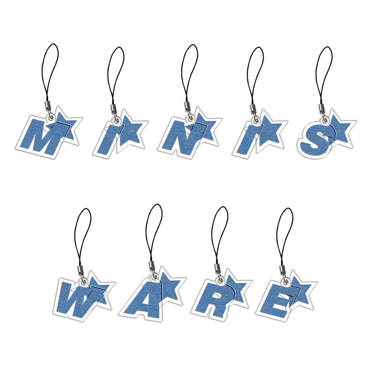 미니스웨어(MINI'S WARE) REAL DENIM ACRYLIC KEYRING COLLECTION