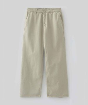 [SEEMCITY] 심볼 자수 치노 팬츠 (베이지)