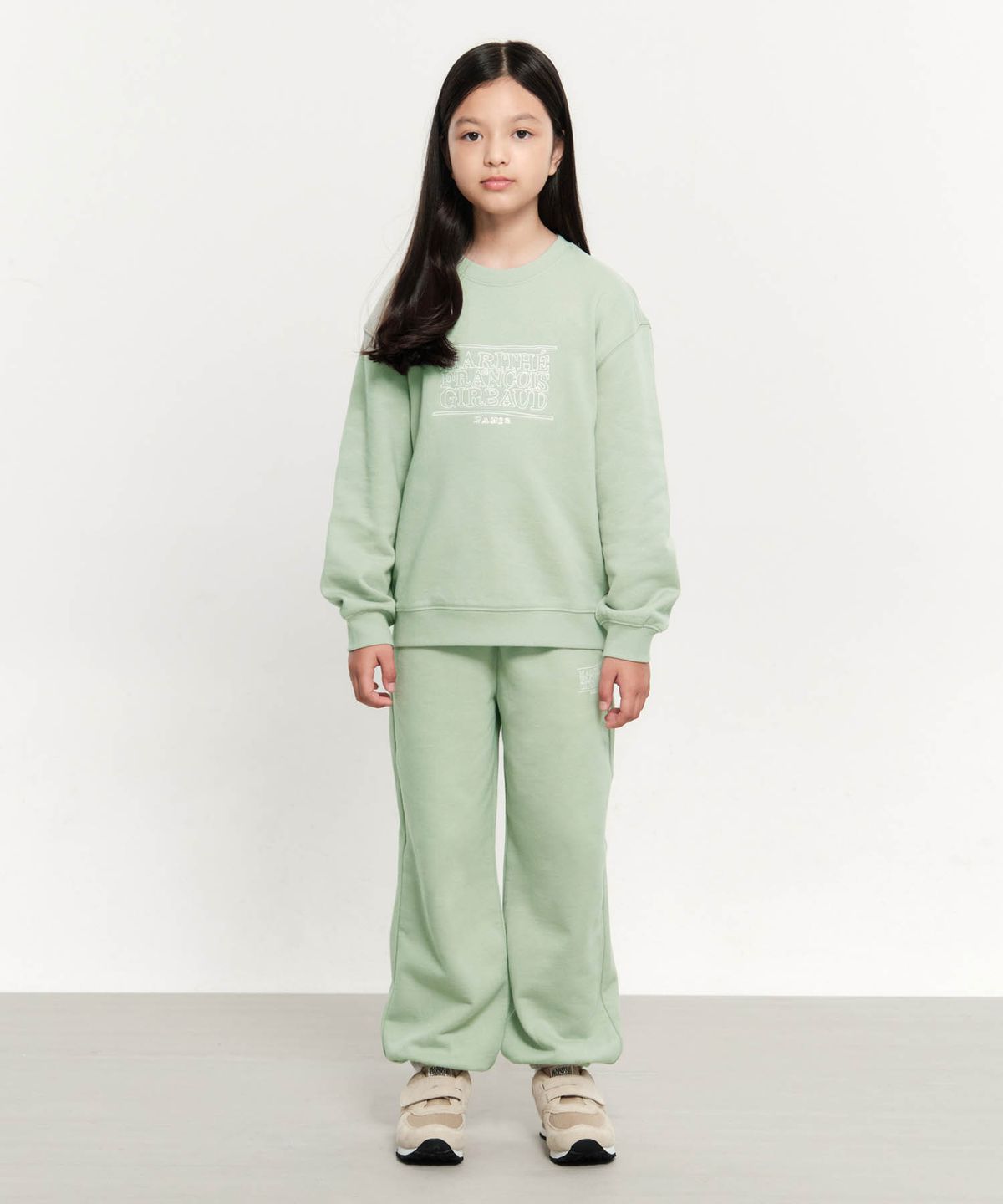 마리떼 키즈(MARITHÉ KIDS) KIDS SWEAT SET-UP mint