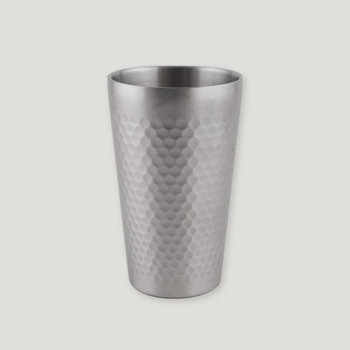 소소모소(SOSOMOSO) 엠보싱 스텐이중 아이스맥주컵 450ml