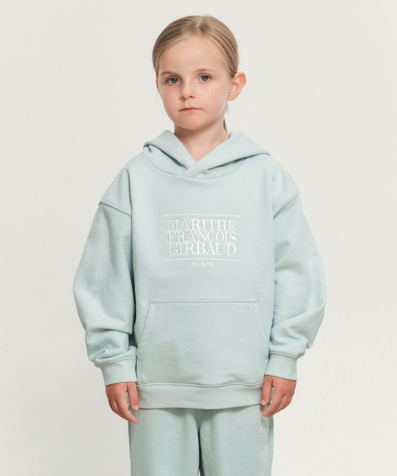 KIDS CLASSIC LOGO HOODIE mint