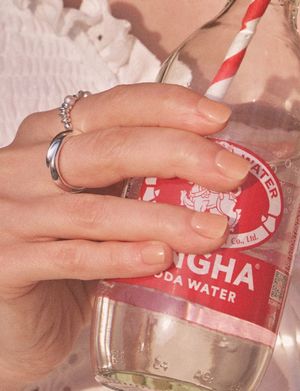 N 베어 밀크티 네일