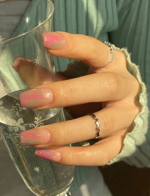 N 레인보우 밤 네일