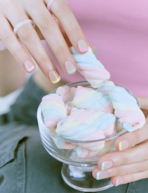 N 캔디플로스 네일