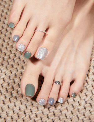 P 아이스 민트 페디