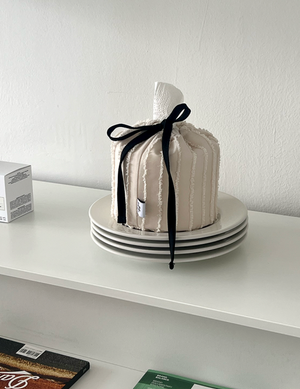 케이크 휴지케이스 원형 두루마리 (4colors)