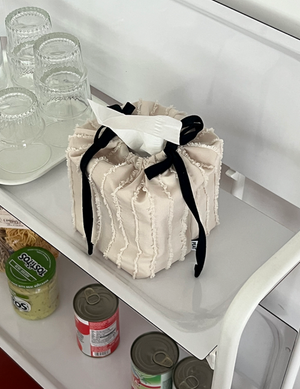 케이크 휴지케이스 정사각 티슈케이스 (4colors)