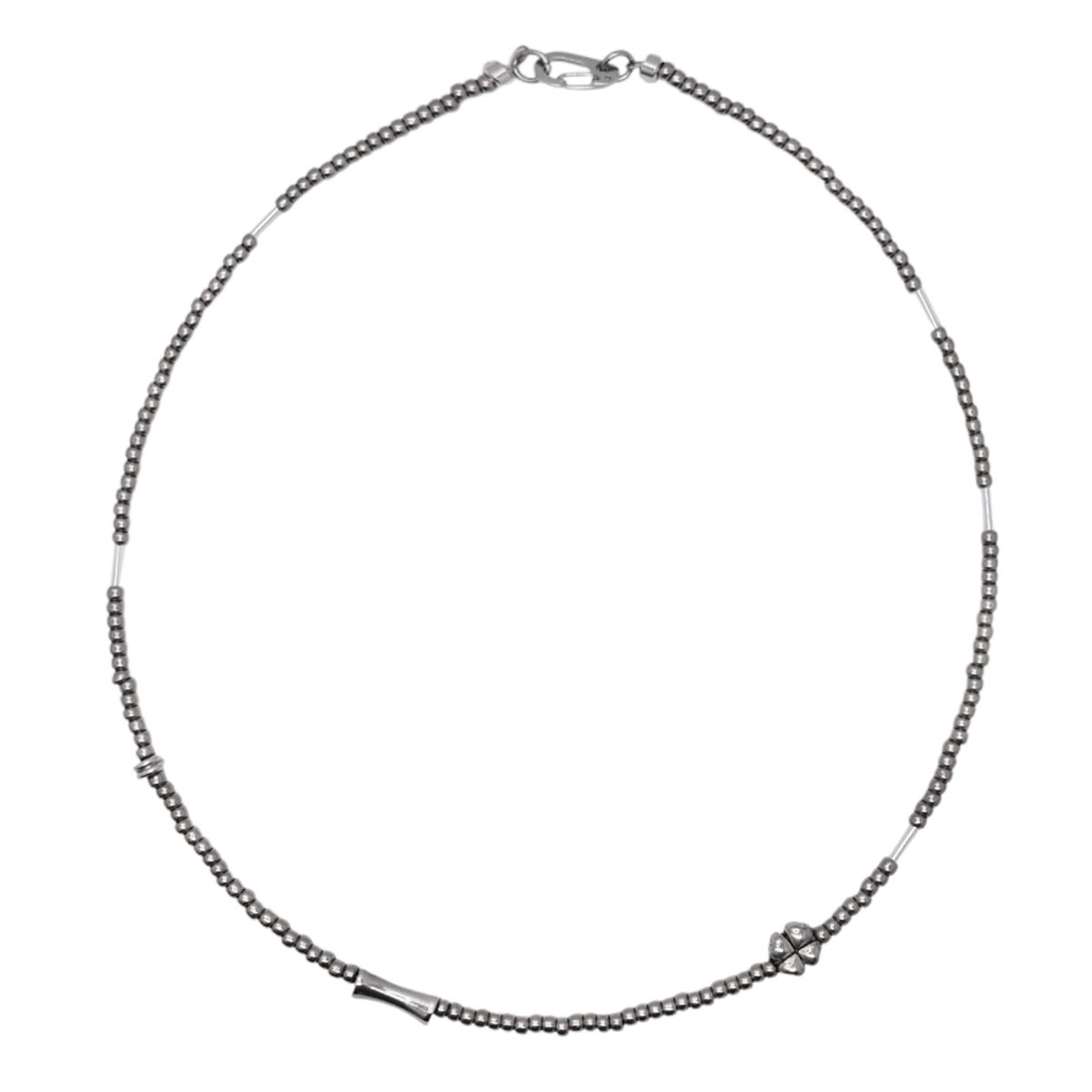 인시에(INSIE) clover bar necklace