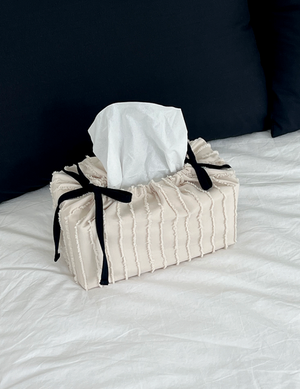 케이크 휴지케이스 직사각 티슈케이스 (4colors)